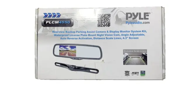 Pyle PLCM4550  Rearview Backup Parking Assist Camera & Monitor
