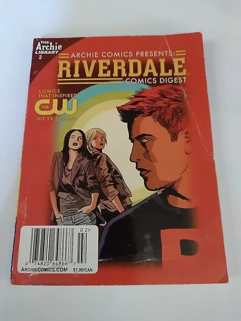 Riverdale Digest #2 Archie Comic 2017 The CW TV Series Mark Waid Chip Zdarsky
