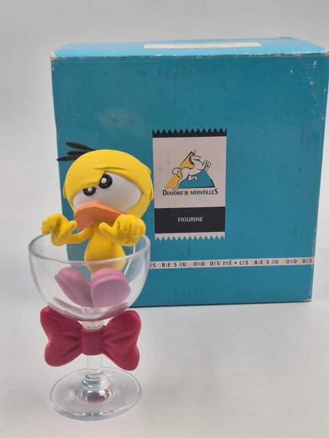 Figurine Taz 'Dévore Le Frigo' - Démons Et Merveilles 1997 - Résine 9 Cm - Très Bon état