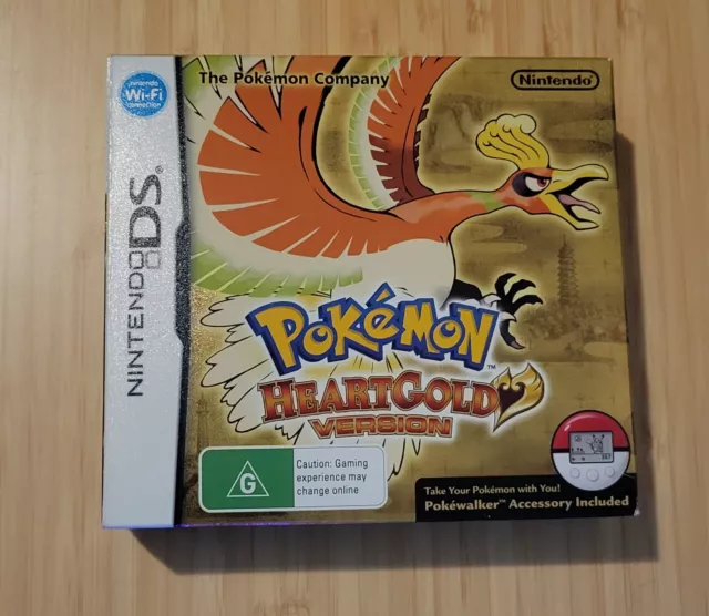 Pokemon Heart Gold With Poke Walker Pokewalker DS (B) – Retro Games Japan