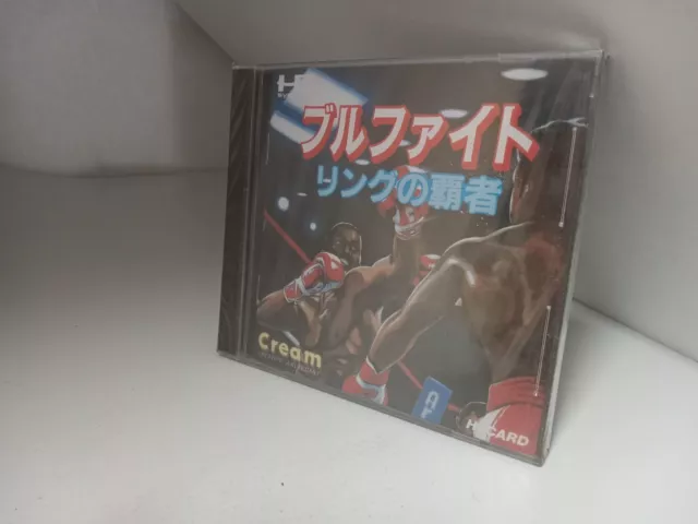 NEW Factory Sealed BULL FIGHT BOXING game for PC Engine Hu Card Hucard #P41