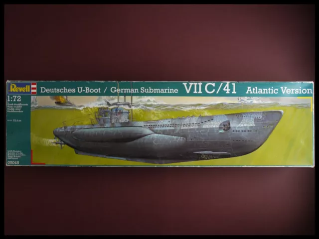 Revell deutsches U-Boot U-Boot VII C/41"" Atlantische Version 1:72 Bausatz Modell