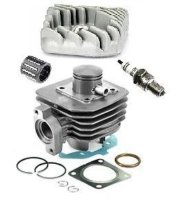 Kit Haut Moteur Cylindre Piston Culasse + Joints Neuf Pour Peugeot Ludix – Sans Marque
