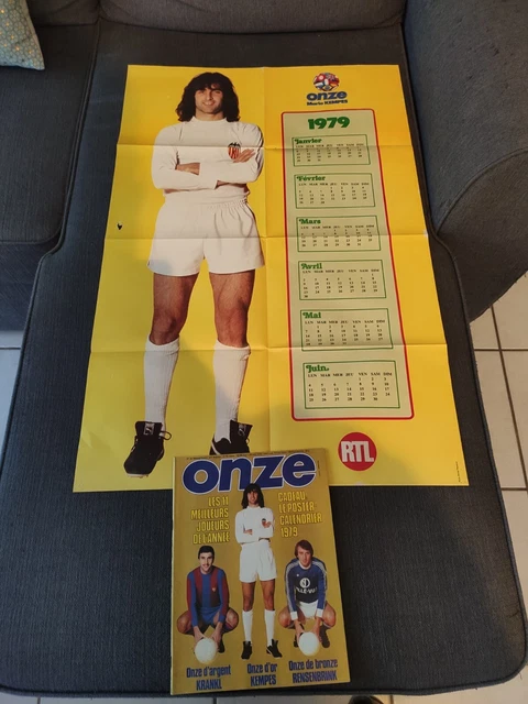 MAGAZINE ONZE FOOTBALL N°36 Décembre 1978 - KEMPES ONZE D'OR 1978