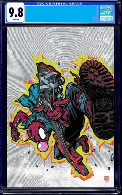 Spider-Punk Arms Race #1 Cgc 9.8 Takashi Okazaki Virgin Ltd 500 Pre-Order 03/07