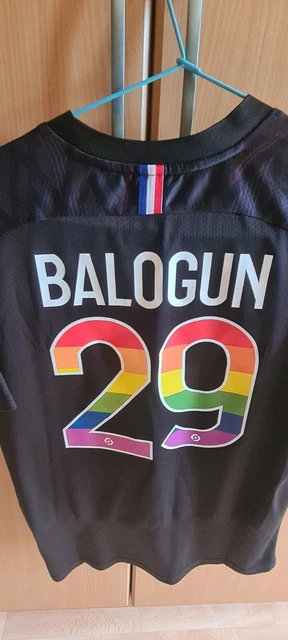 MAILLOT FOOTBALL RARE Stade REIMS ROOKIE BALOGUN SHIRT LGBT SOCCER