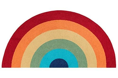 Cucina Half Moon Rainbow Kitchen Mat 1'5" x 2'10", (Model: CUCINCNA12MTI152A)