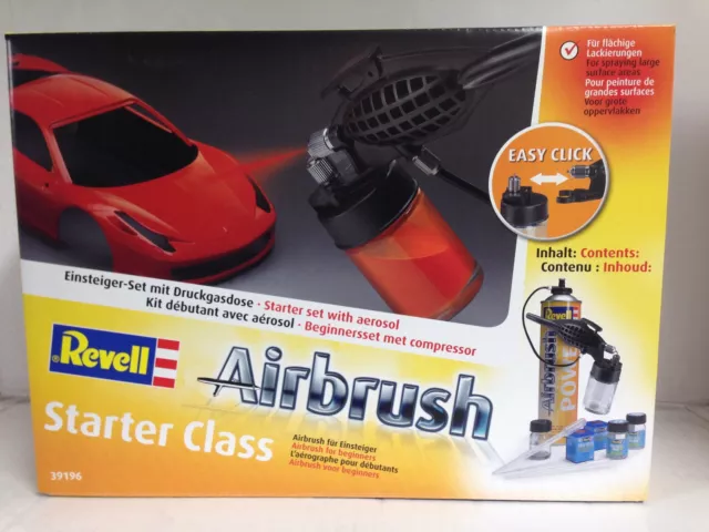 +++ Revell 39196 Airbrush Komplett-Set starter class 39196