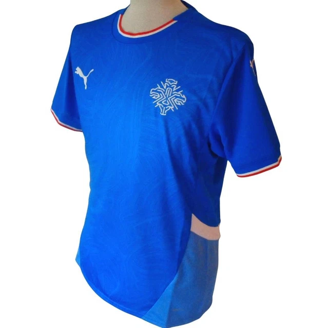 Maillot Islande domicile 2006–2008 par Errea
