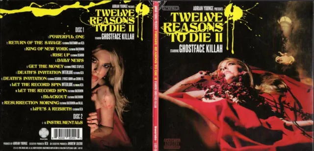 Adrian Younge pres. Twelve Reasons To Die II 2x CD GHOSTFACE KILLAH