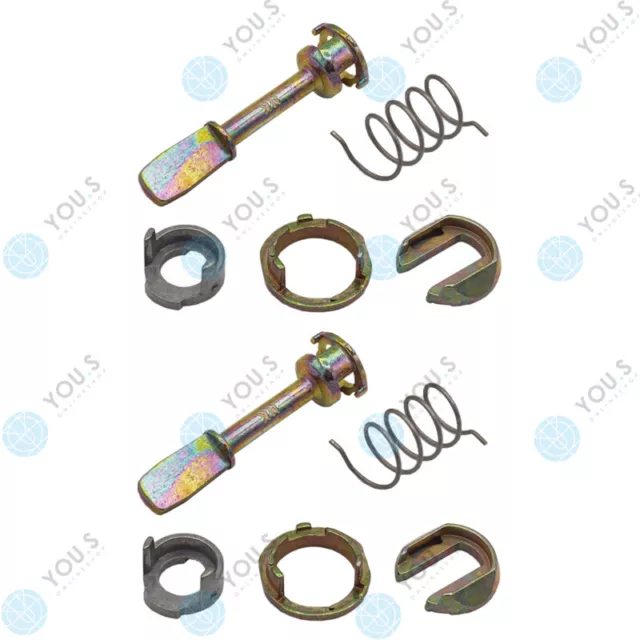 2 Set YOU.S Reparatur Türschloss Schließzylinder Vorne Links für VW PASSAT (3B)