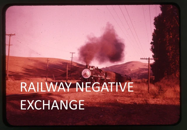 Southern Pacific SP 4-6-0 #2345 excursion, Chittenden Pass, 1 Original Slide