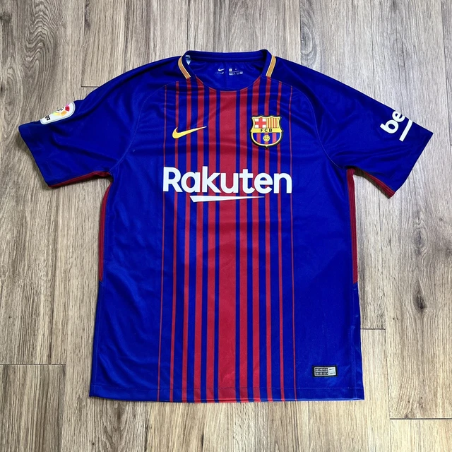 Lionel Messi Nike FC Barcelona Men Size Medium Home Stadium Shirt/Jersey 2017/18