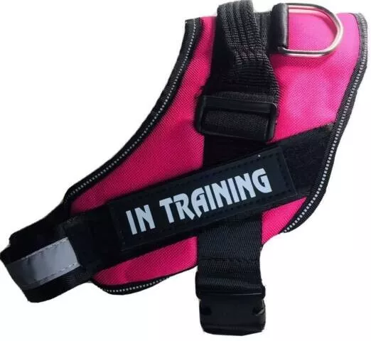 Pet Dog Puppy Soft Harness Vest Adjustable Reflective Service ESA Dog S M L XL