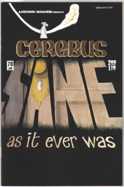 Cerebus the Aardvark Comic Book #70 AV 1985 VERY FINE+ NEW UNREAD