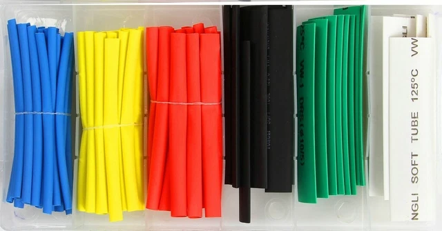 128 X Connecteurs à Souder Thermorétractables Joints Plats Kabelver M563