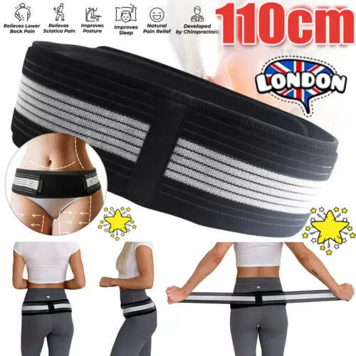 DAINELY  BELT Lower Back Support Brace for Men and Women Hip Pain Band UK
