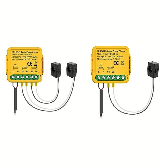 Portable WiFi Switch for Monitoring Home Appliances' Power Consumption