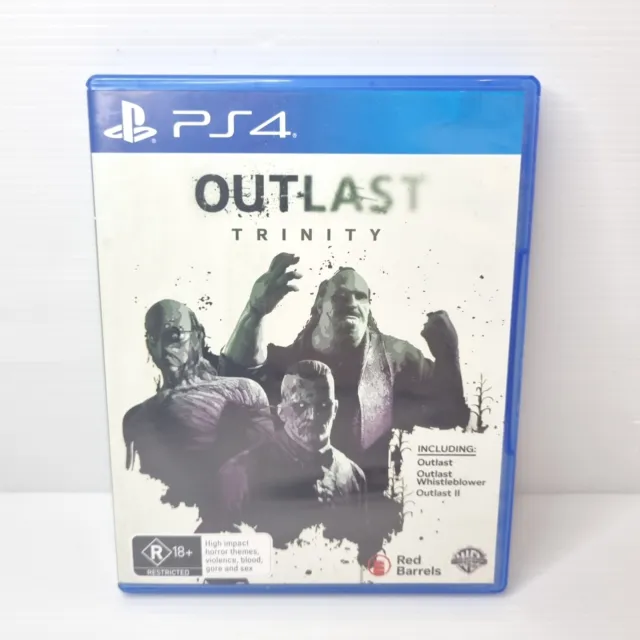 Outlast Trinity Playstation 4 PS4  Game PAL