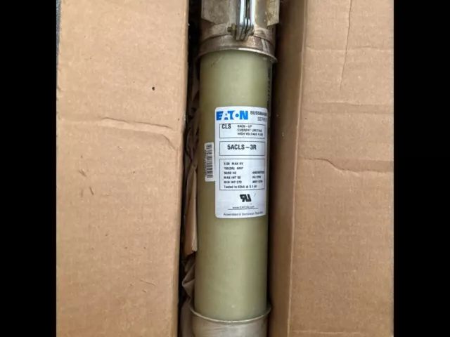 Eaton Bussman Series High Voltage fuse 5ACLS-3R