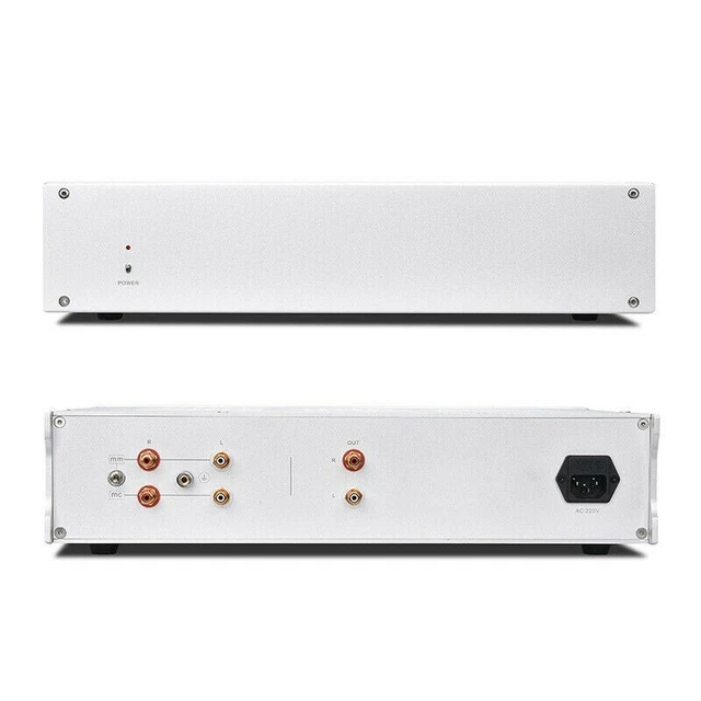 HIFI TUBE PHONO Preamplifier MC MM RIAA Turntable Amp Replacement For D