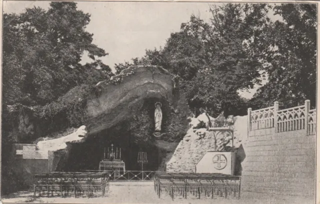 CPA 51 Le MESNIL sur OGER Grotte de N.D de Lourdes