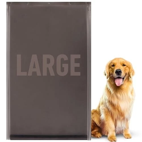 Large Replacement Dog Door Flap Compatible with PetSafe Freedom Doggie Doors ...