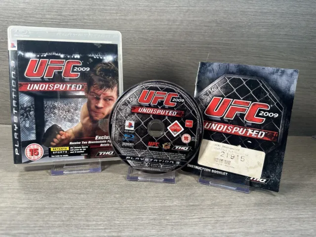 UFC 2009: videogioco PS3 indiscusso. PlayStation 3 Fighting MMA con manuale