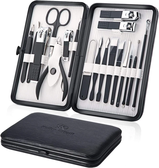 Tagliaunghie Set Professionale - Grooming Kit Strumenti per Manicure E Pedicure