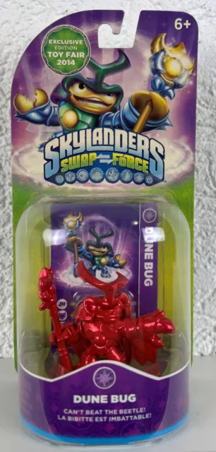 Metallic Red Dune Bug Skylanders Swap Force exclusive Toy Fair 2014 Edition rare
