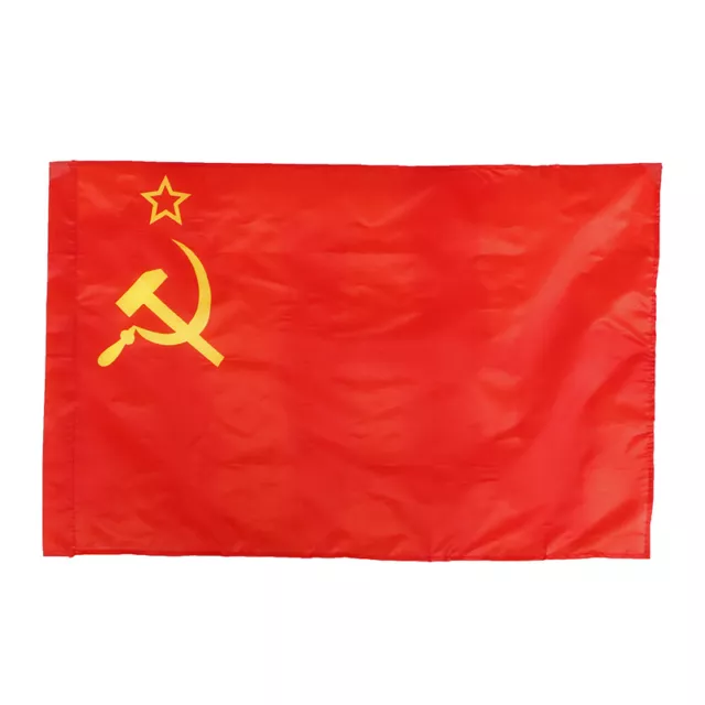 60*90cm Red CCCP Union of Soviet Socialist Republics USSR Flag Banner Home YXRQ