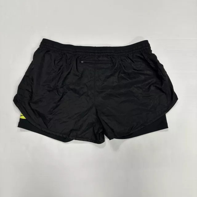 NIKE Womens Icon Clash Tempo Layered Fashion Running Shorts XL $50 2