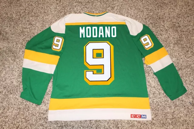 New Pick-Up] 1991-92 CCM Authentic Mike Modano Minnesota North Stars Away  Jersey Size 52 : r/hockeyjerseys