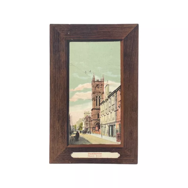 Church Street, Dumbarton, Scotland; c1910, Postcard