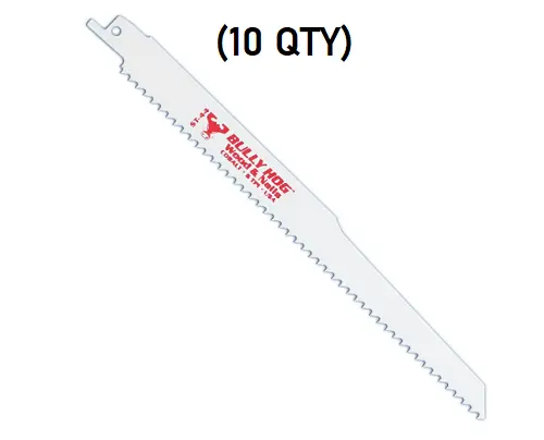 (10 QTY)NEW Stone Tools ST-44 9" x 3/4" x .050 Straight Reciprocating Blades