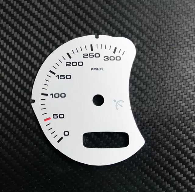 Disco Tachimetro Adatto A per Porsche 911 (996) Kmh Calibro Speedo Quadrante