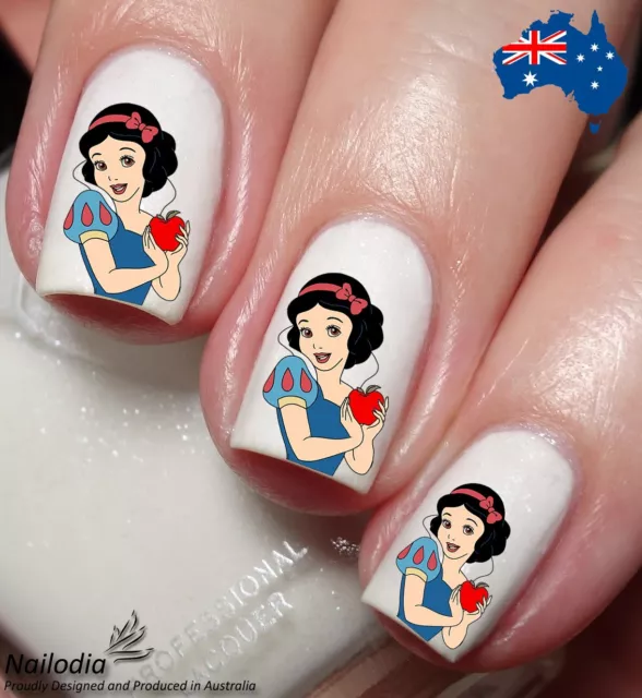 Disney Snow White Nail Art – Polished Inka