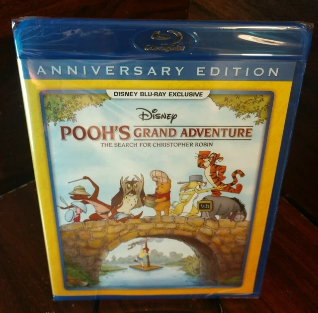 POOH'S GRAND ADVENTURE Disney (Bluray) Movie Club ExclusiveNEWFree