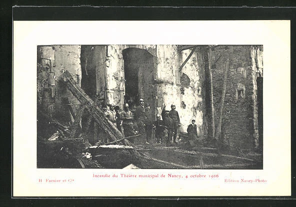 CPA Nancy, Municipal Theatre Fire 1906