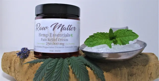 Hemp Pain Relief Cream Maximum Strength 250,000 mg 4oz