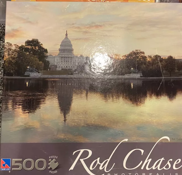 T1 Rod Chase, Photorealist, 500 Piece Jigsaw Puzzle, The Capitol Building
