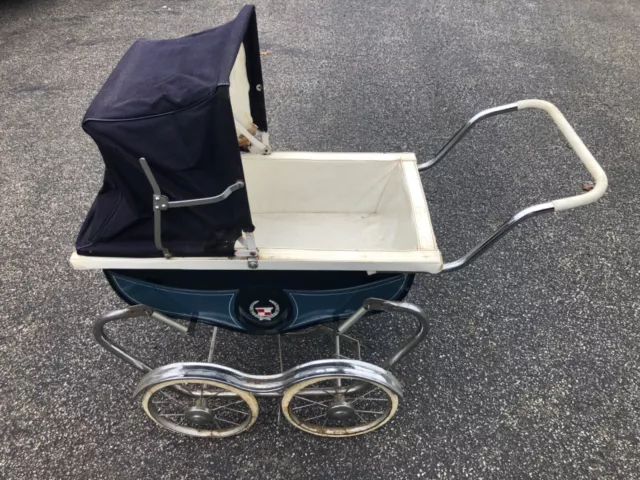 VINTAGE 1950S BABY Carriage Buggy Stroller Bilt Rite Cadillac