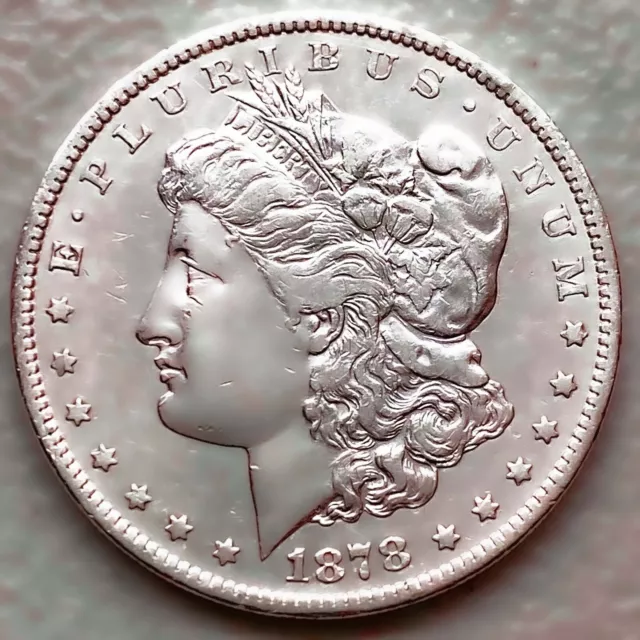 1878-S Better Date Au Morgan Silver Dollar 90% $1 Coin Us #B118