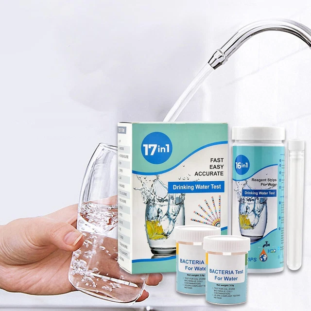 LAWNFUL Wassertest-Set - EPA-zugelassen Für E. Coli & Coliform Bakterien