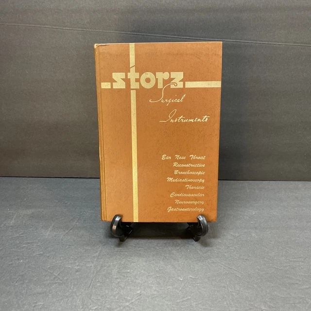 1966 STORZ SURGICAL Instrument Catalog St Louis MO Medical Catalog