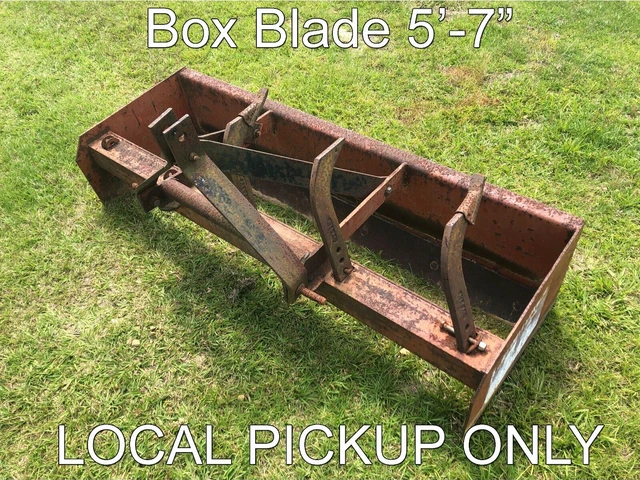 5'-7" Ft Heavy Duty Box Blade LOCAL PICKUP ONLY