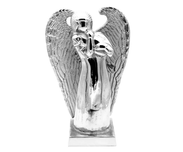 Ángel de la Guarda para Perros Figura Decorativa Metal Angel Con Amor