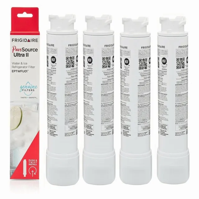 FRIGIDAIRE EPTWFU01 PURE Source Refrigerator Water Filter In White, 1 ...