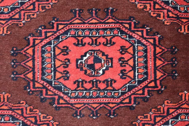 Antik Teppich Afghanistan 204x129 cm  Afghan Saryk rug tapis tappeto alfombra