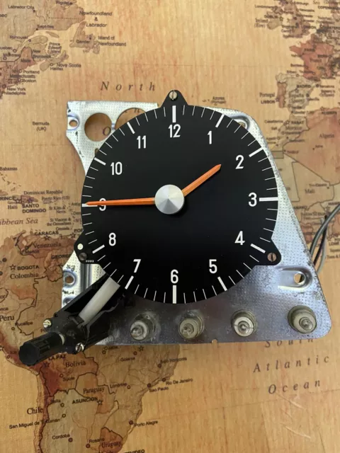 Mercedes Benz W123 Diesel Dash Instrument Cluster Clock Unit Oem